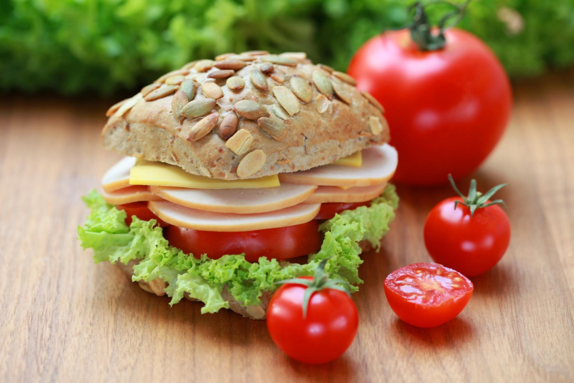 hamburger food tomato