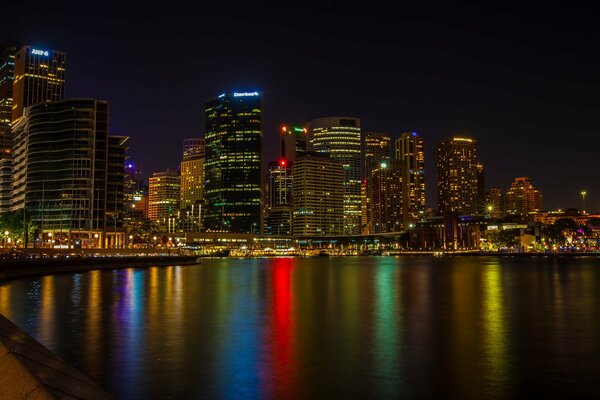 In Australia, skyscrapers turn into rivers