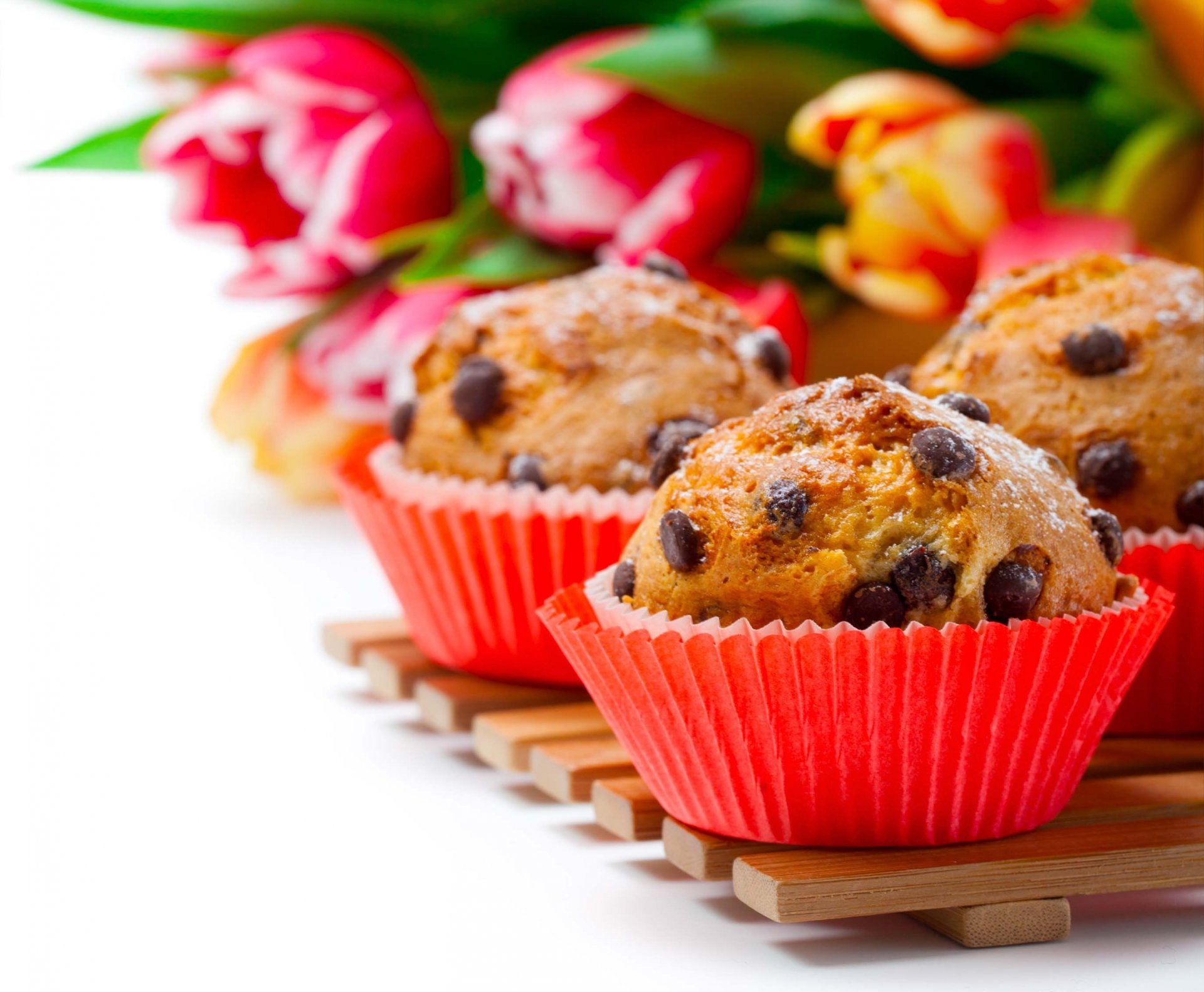 fleurs tulipes biscuits