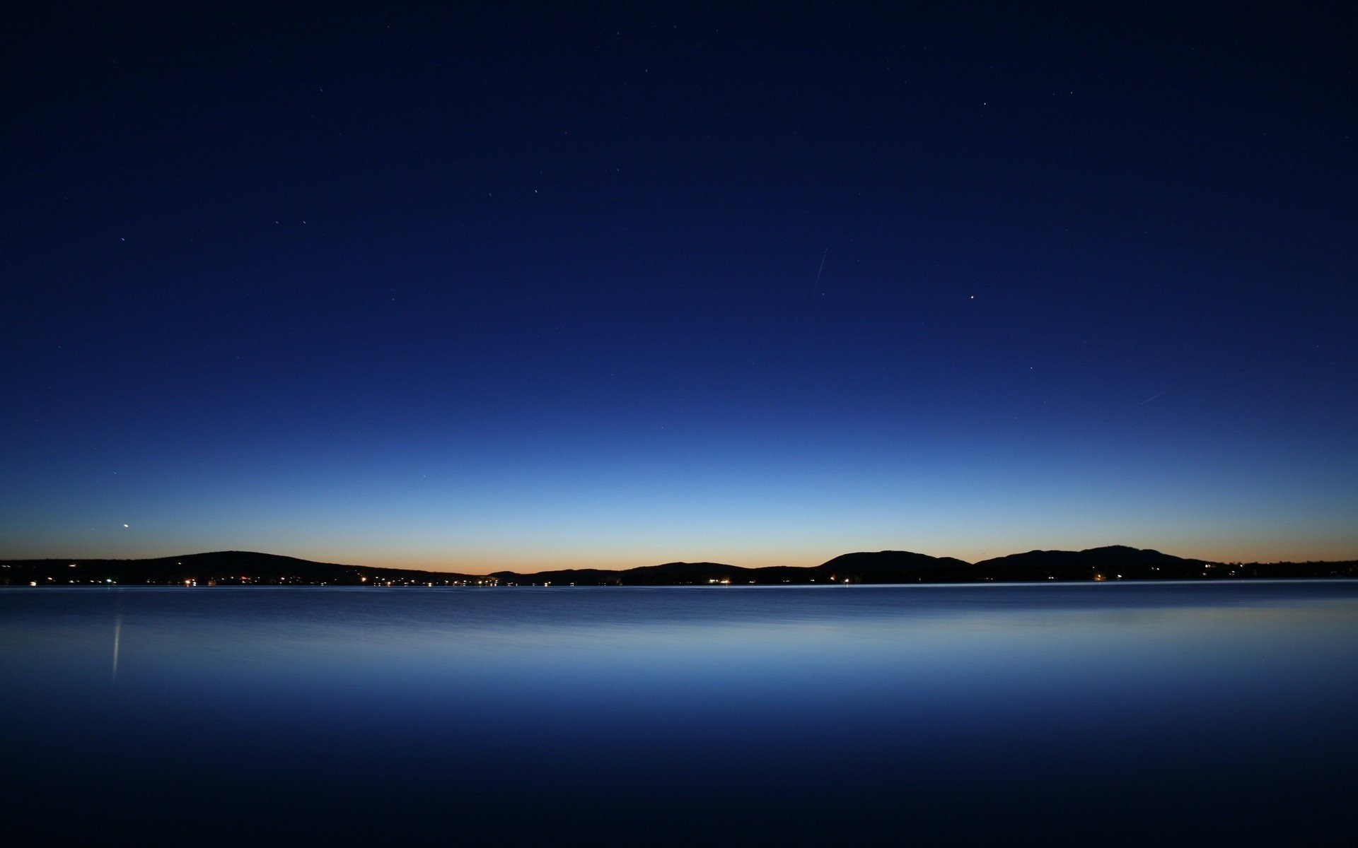 baie ciel coucher du soleil ville mer joliment nature