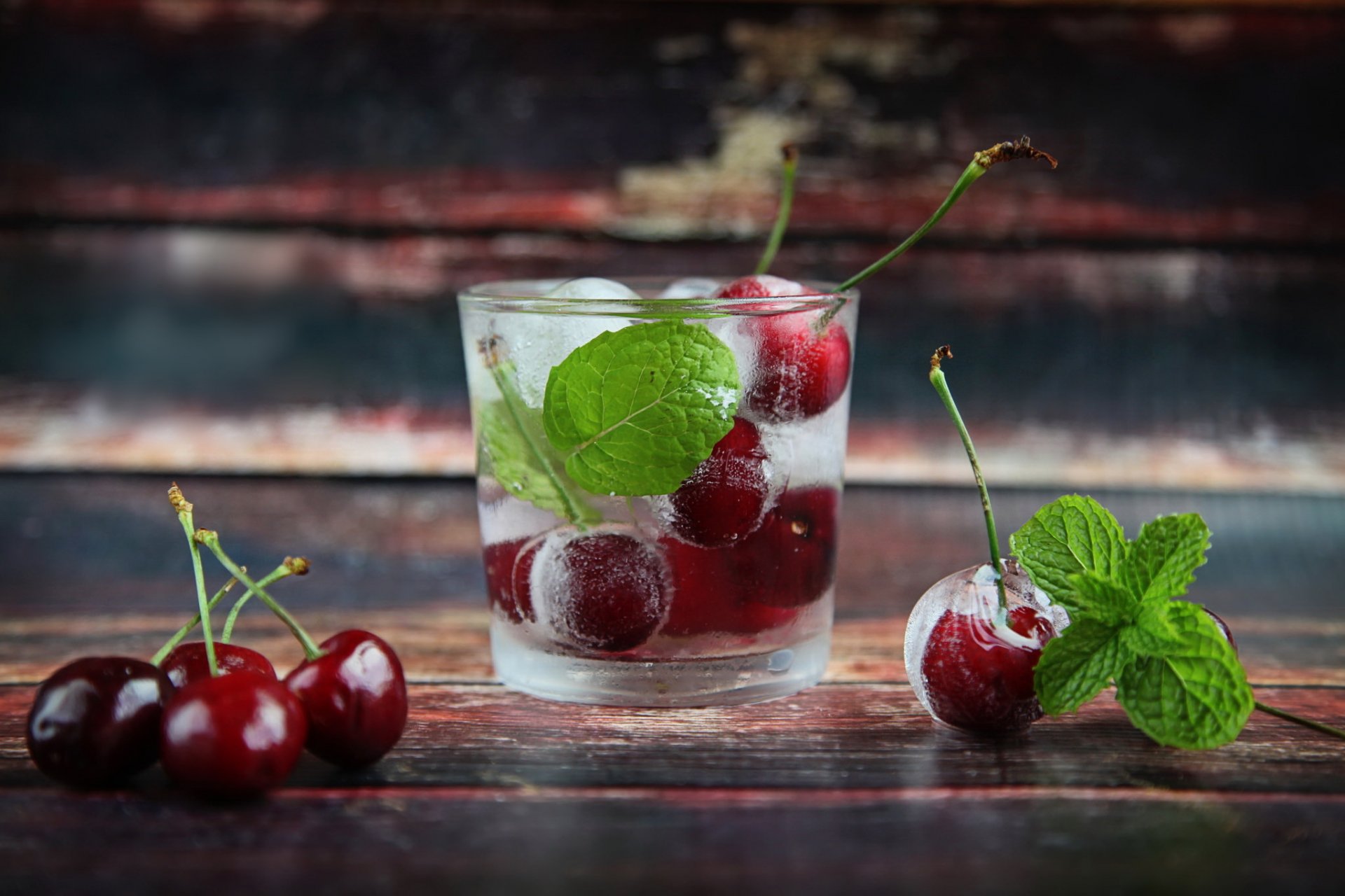 cocktail cherry next mint