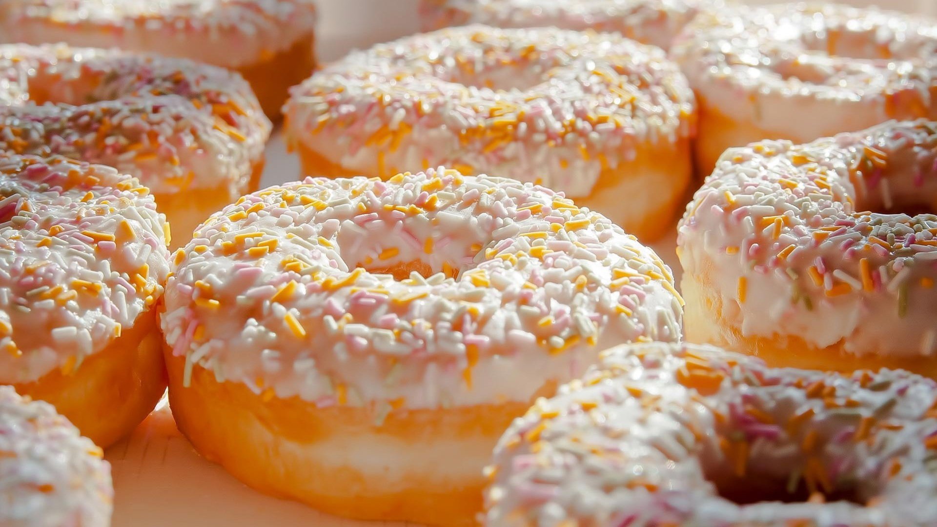 essen donuts backen foto