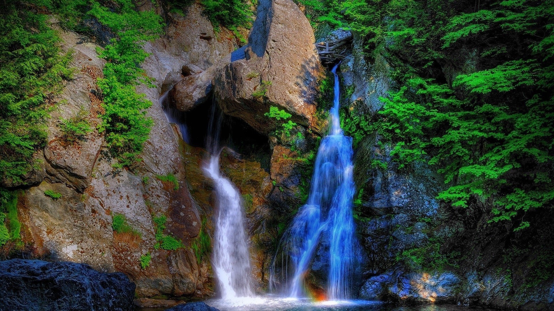 waterfalls водопады