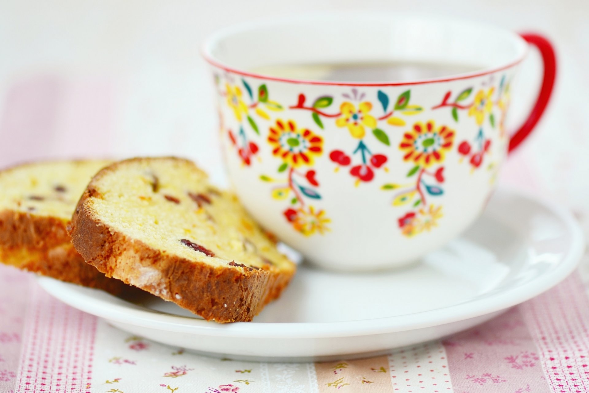 tè cupcake limone tazza