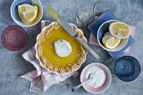 Delicioso para los amantes de los limones