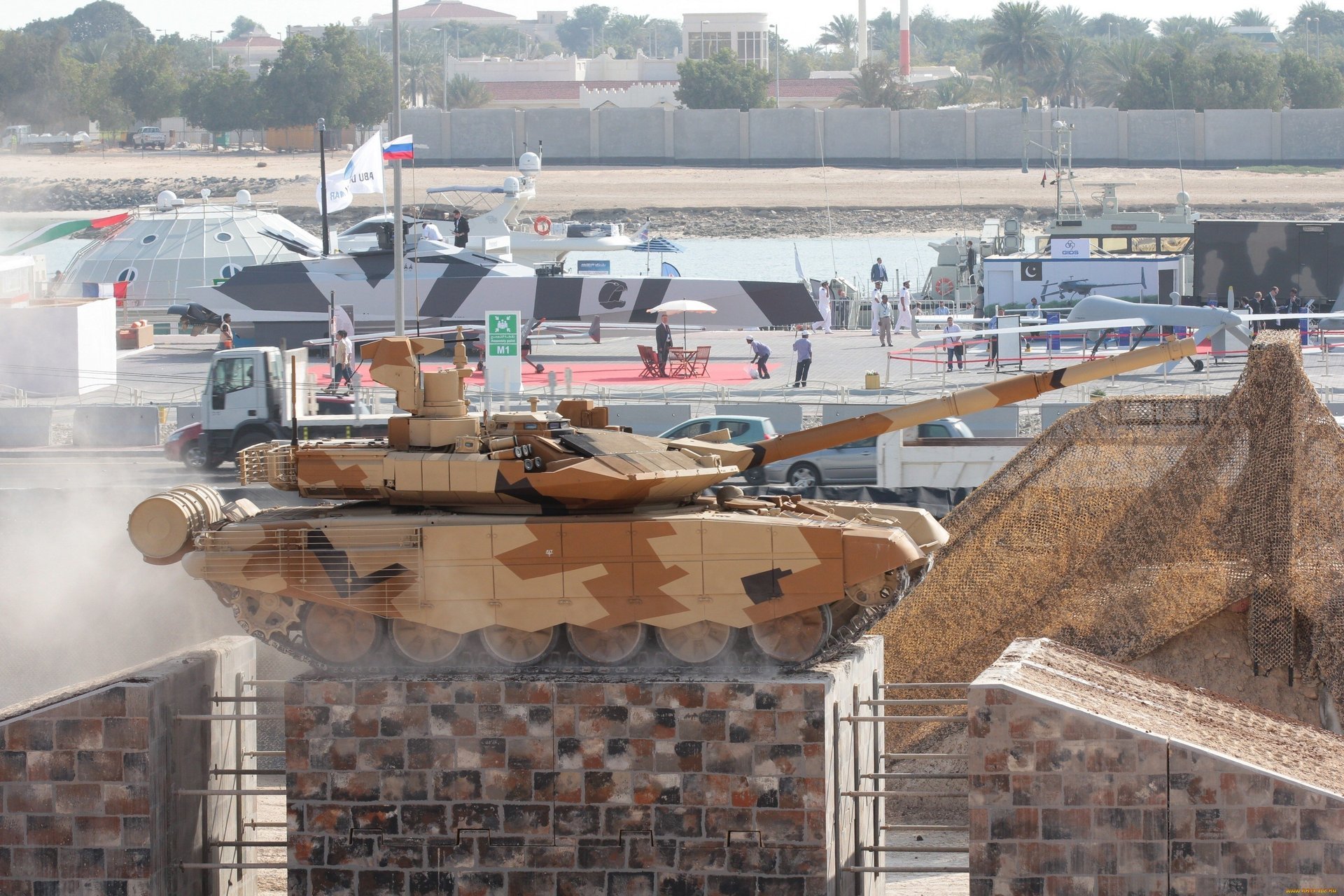 russie tank char matériel militaire t-90 ms véhicules blindés