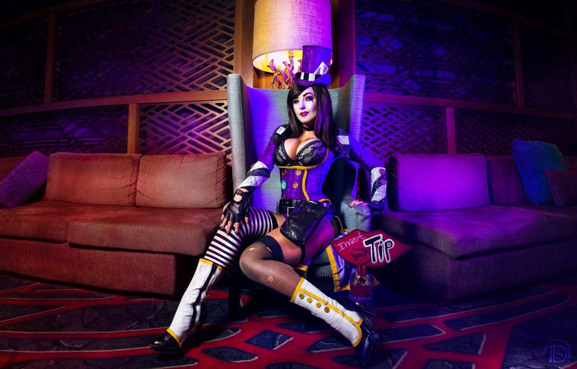 borderlands nigger titten make-up cosplay mad moxxi