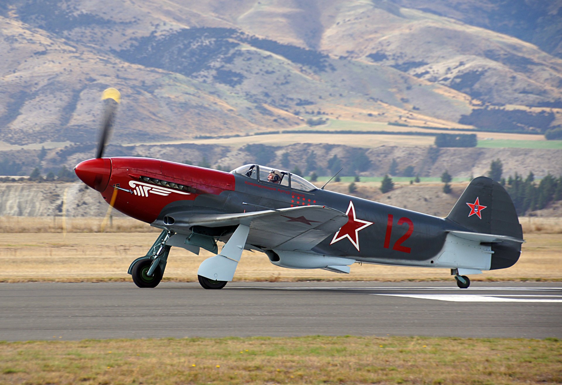 yak-3ua wojskowy klub pojedynczy silnik historyczny samolot jak-3m