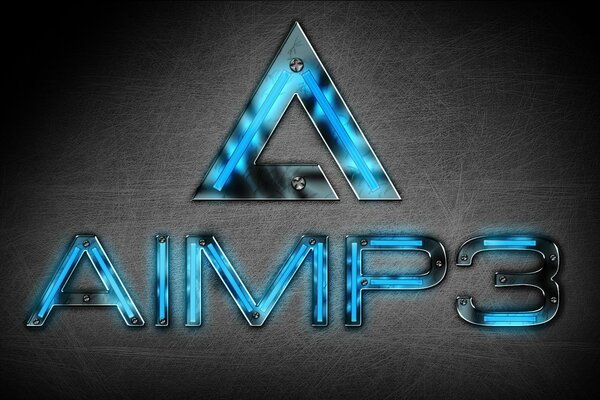 Reproductor de audio gratuito con logotipo aimp