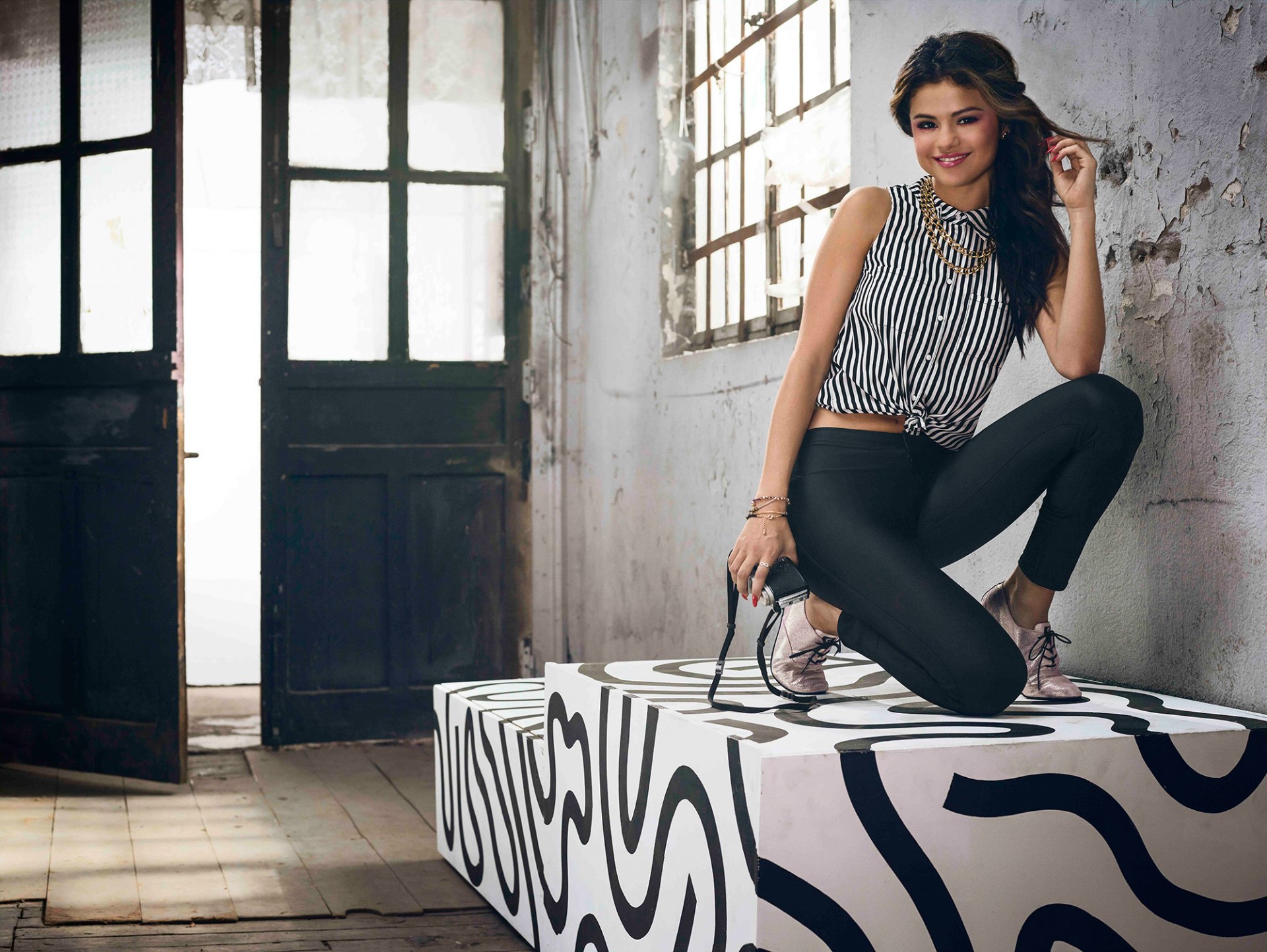 selena gomez séance photo adidas neo