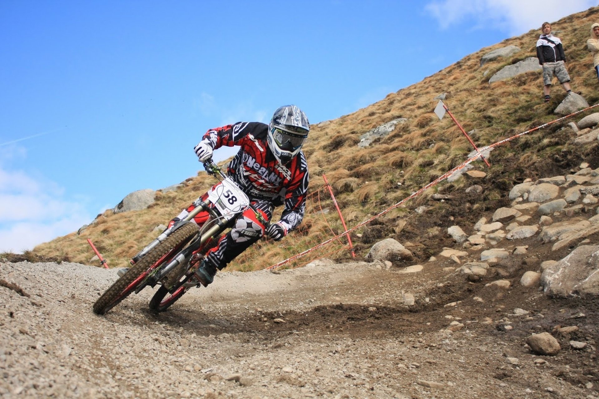cyclisme vitesse vtt descente