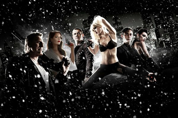 Acteurs du film SIN City
