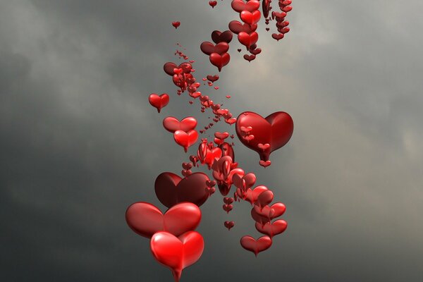 Abstraction on the theme of love and desire