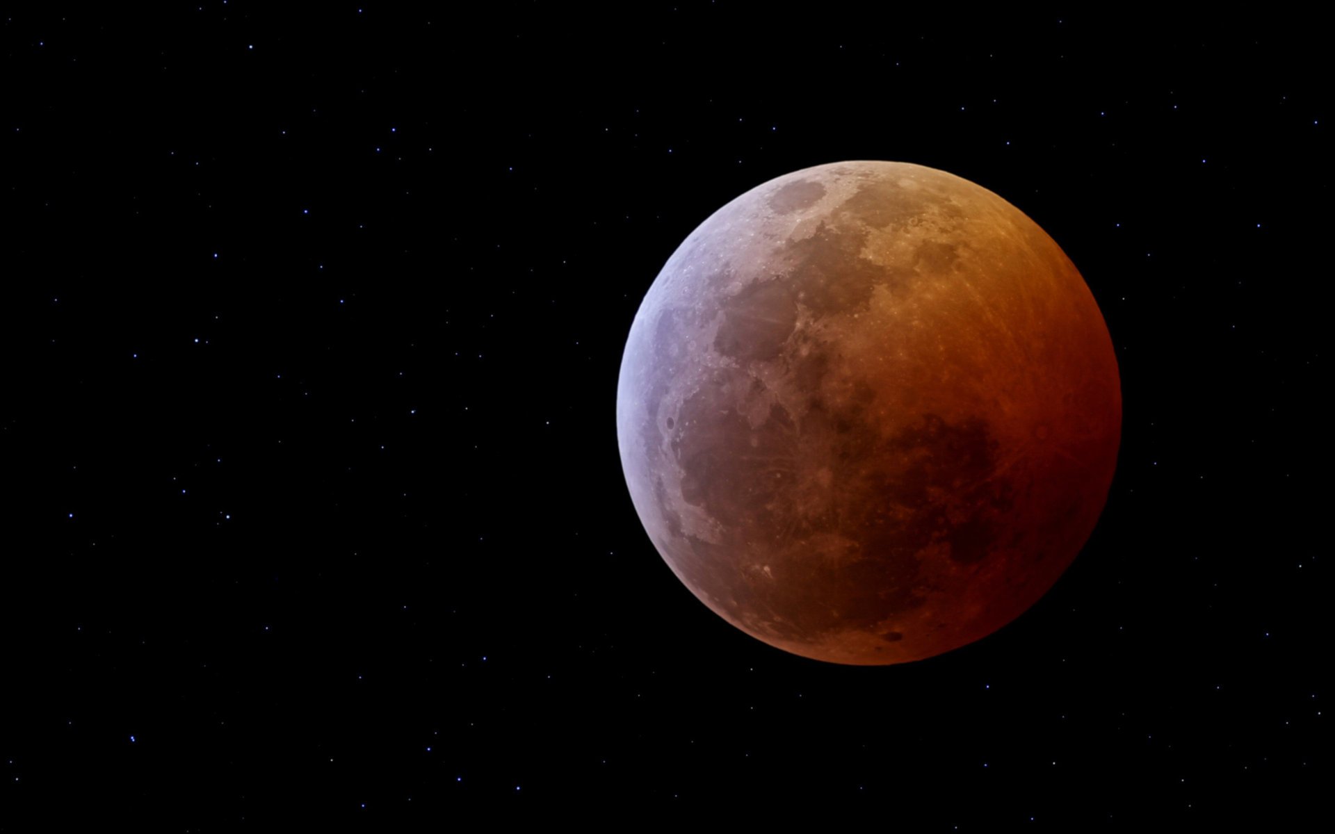 moon eclipse black