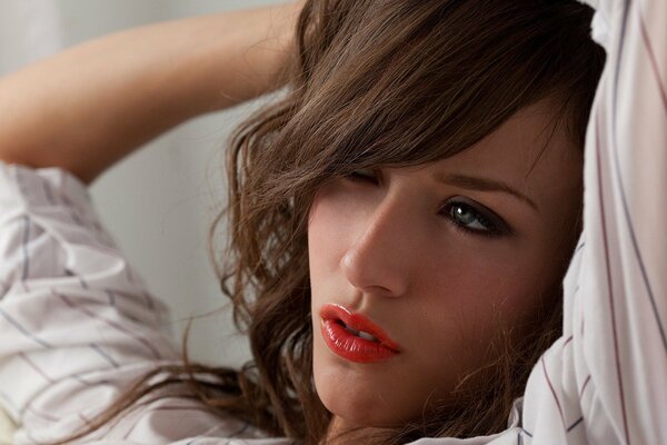 Malena Morgan Model mit sexy Look