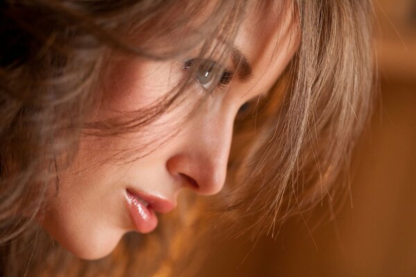 Portrait de Malena Morgan, beau regard