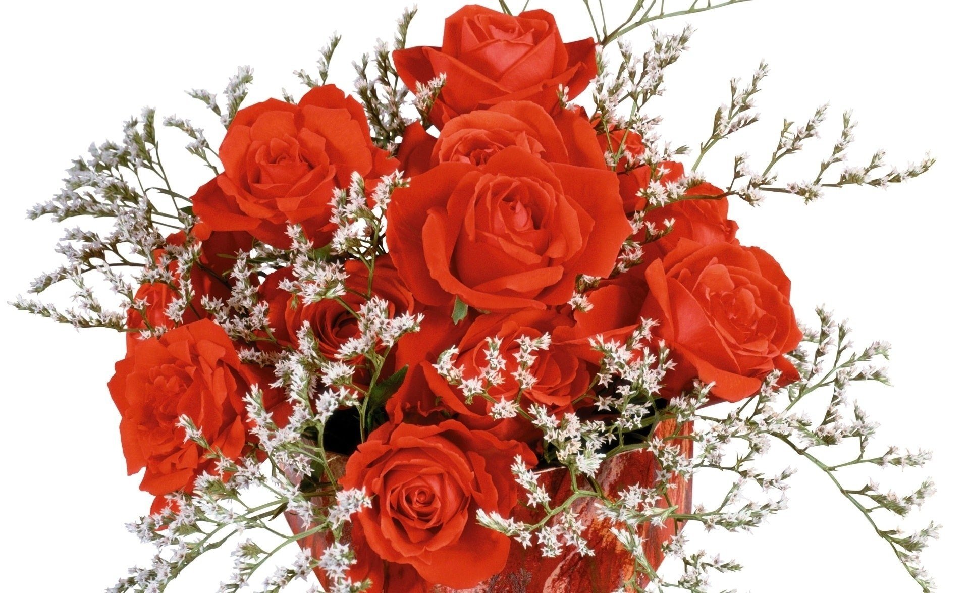 après-midi à venir bouquet rouge femmes roses avec tous