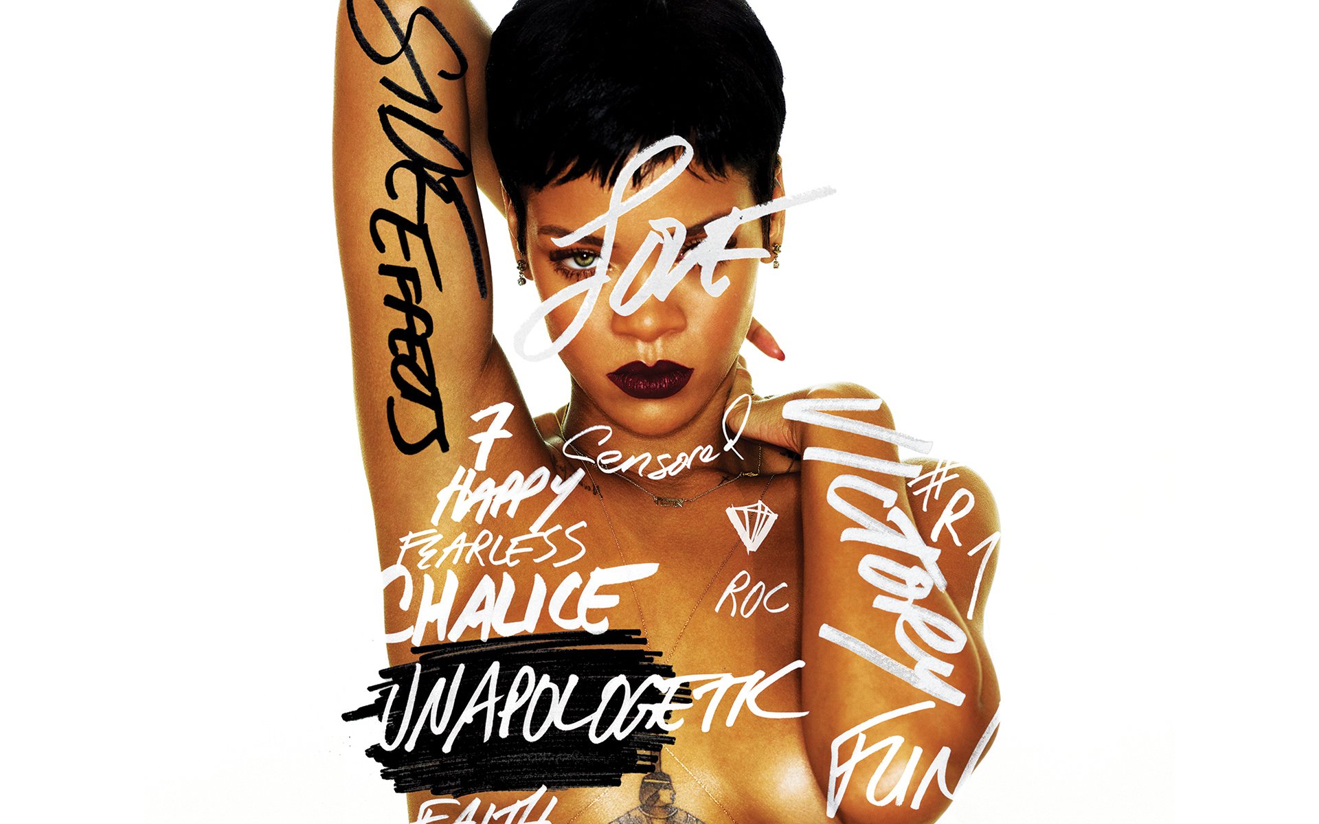 rihanna irréconciliable couverture de l album actrice chanteuse musique album