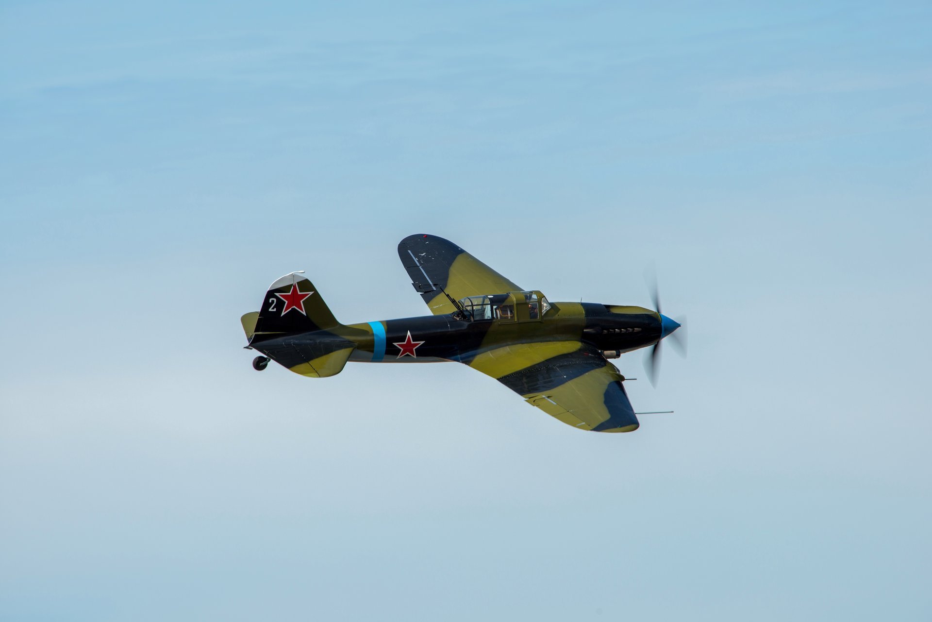 avión de ataque cielo soviético il-2m avión segunda guerra mundial