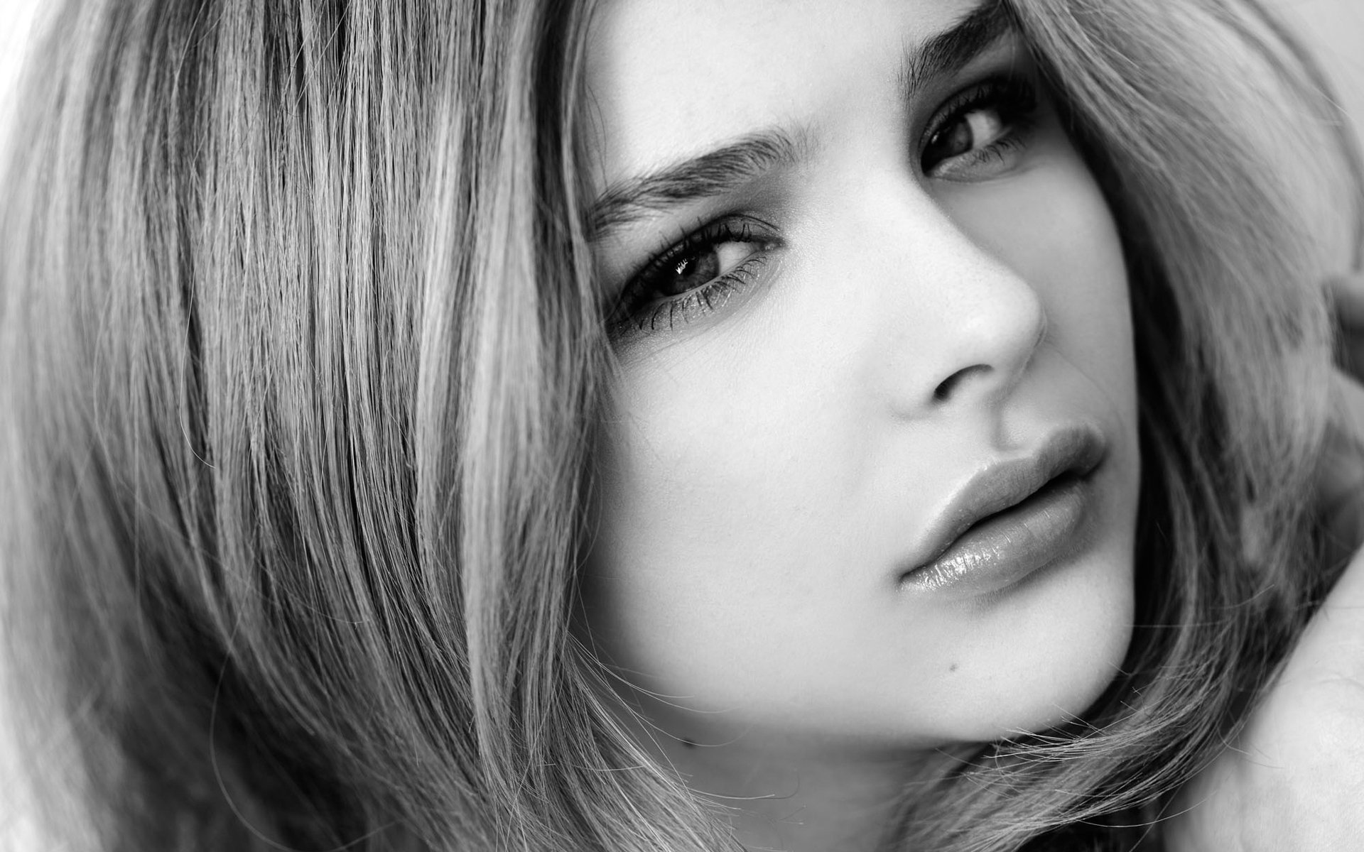 chloe grace moretz chloe moritz actrice noir et blanc