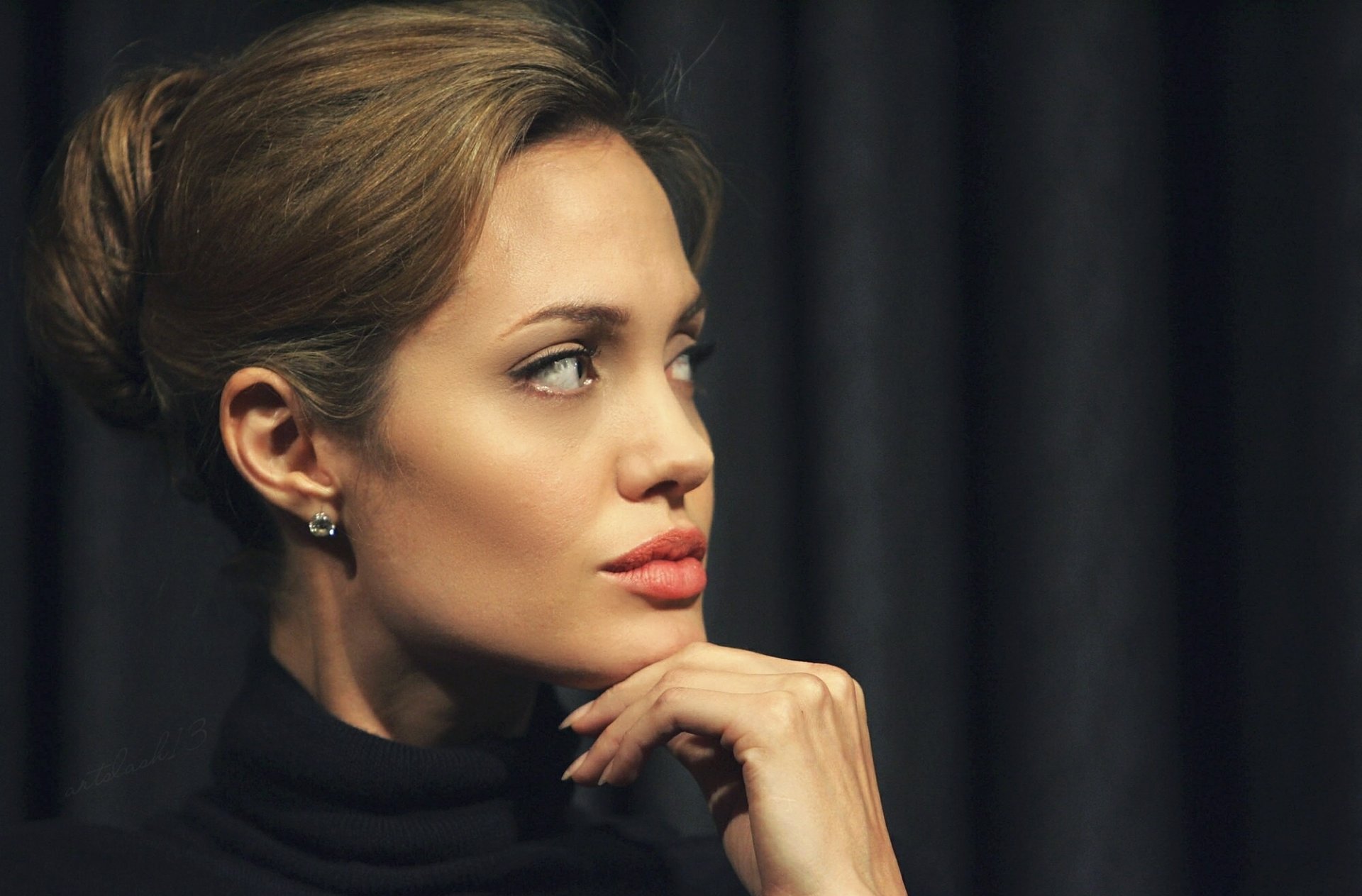 angelina jolie célébrité actrice lèvres look