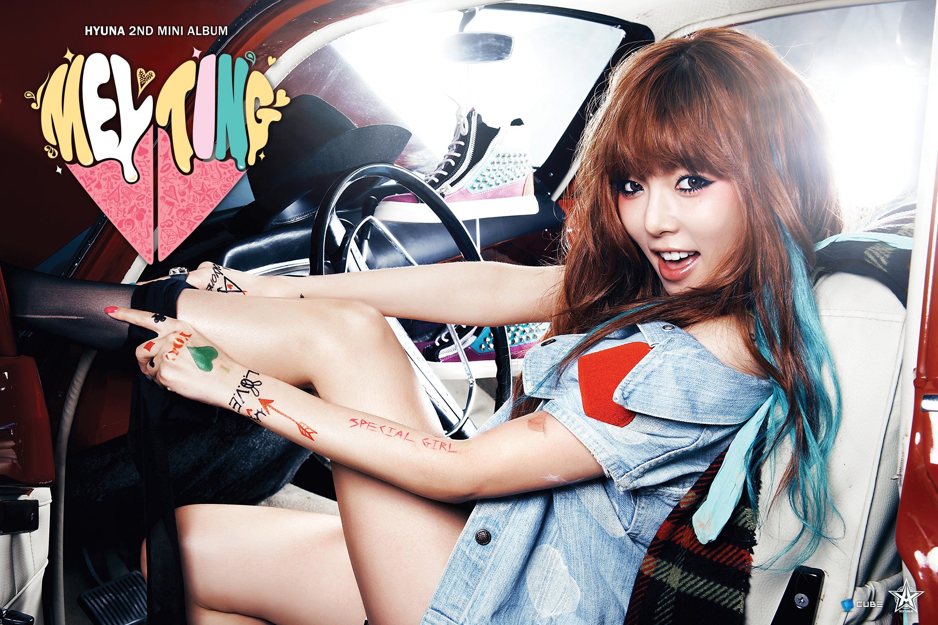 hyuna kim hyuna kim ragazza asiatica cantante corea del sud album