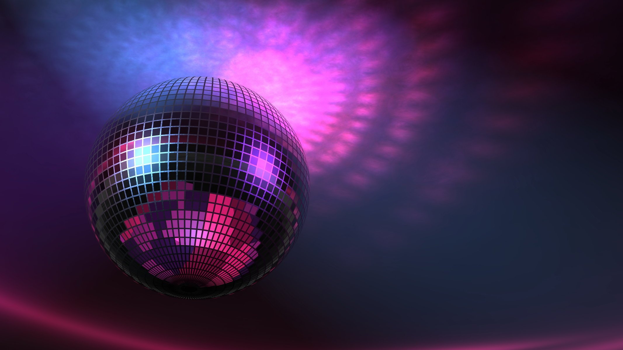 disco ball musik wallpapers auf dem desktop