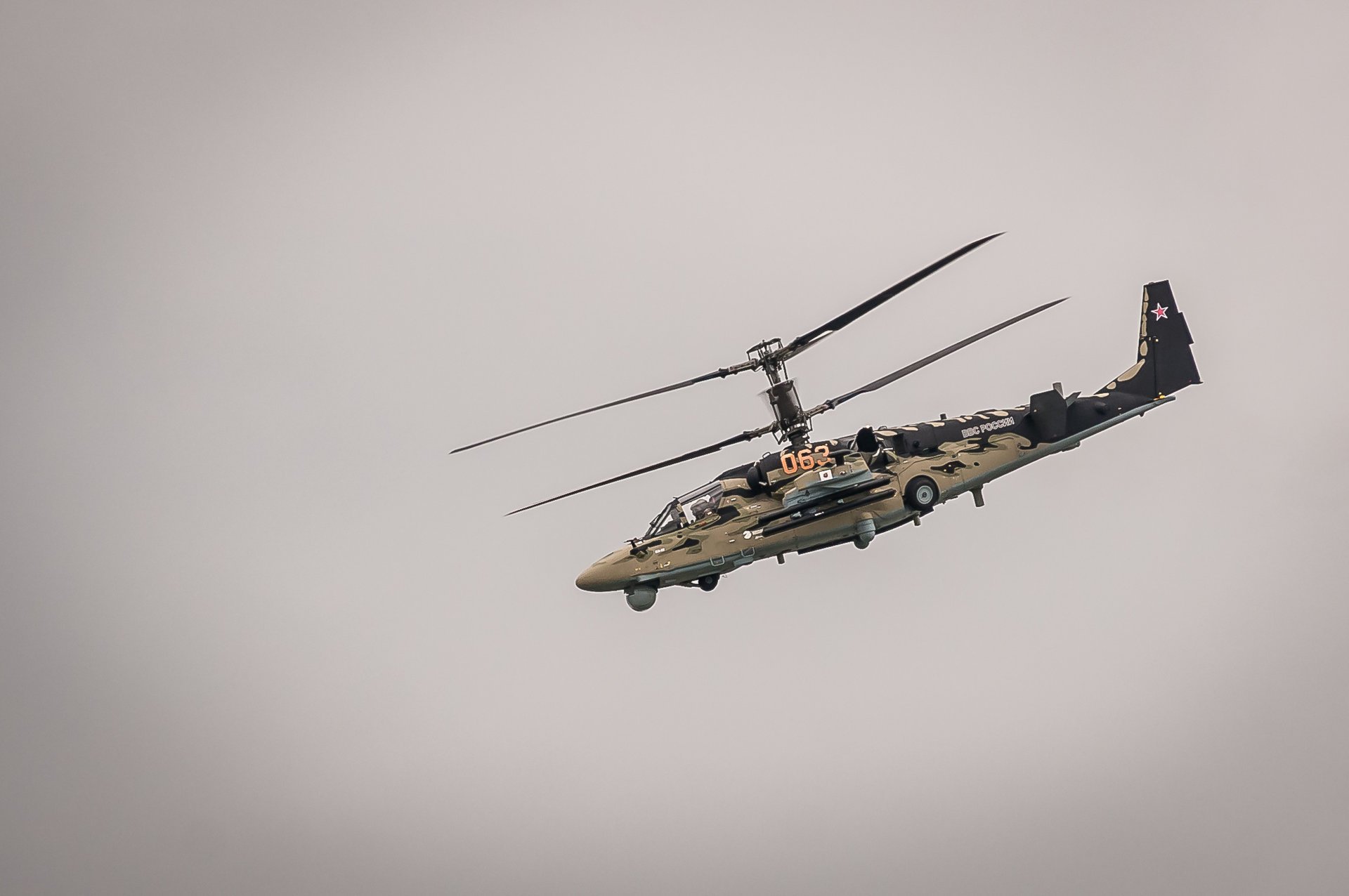 ruso cocodrilo ataque ka-52 vuelo helicóptero