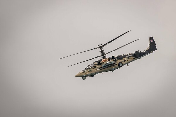 Hélicoptère d attaque russe alligator