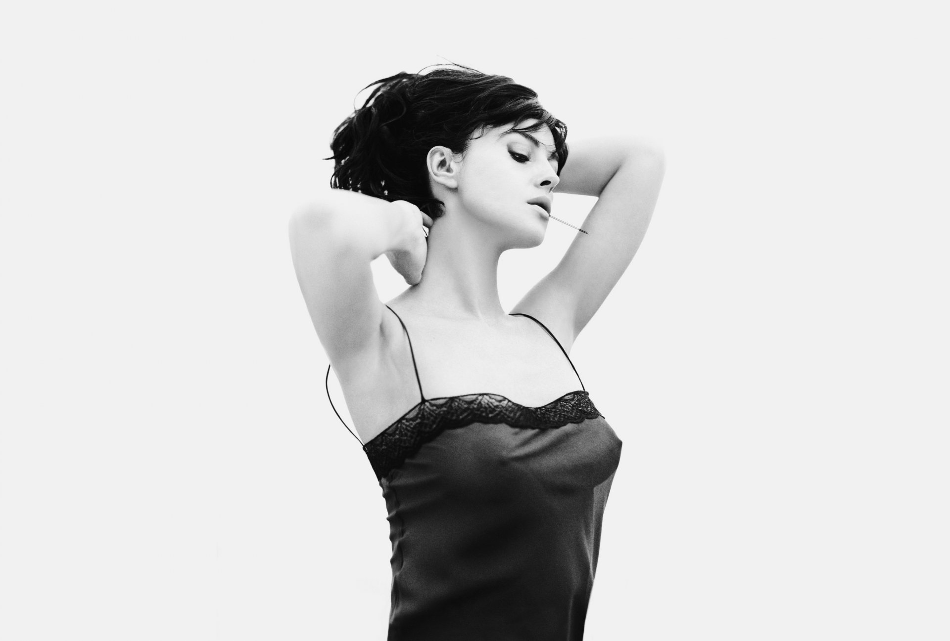 monica bellucci negro blanco fondo de pantalla