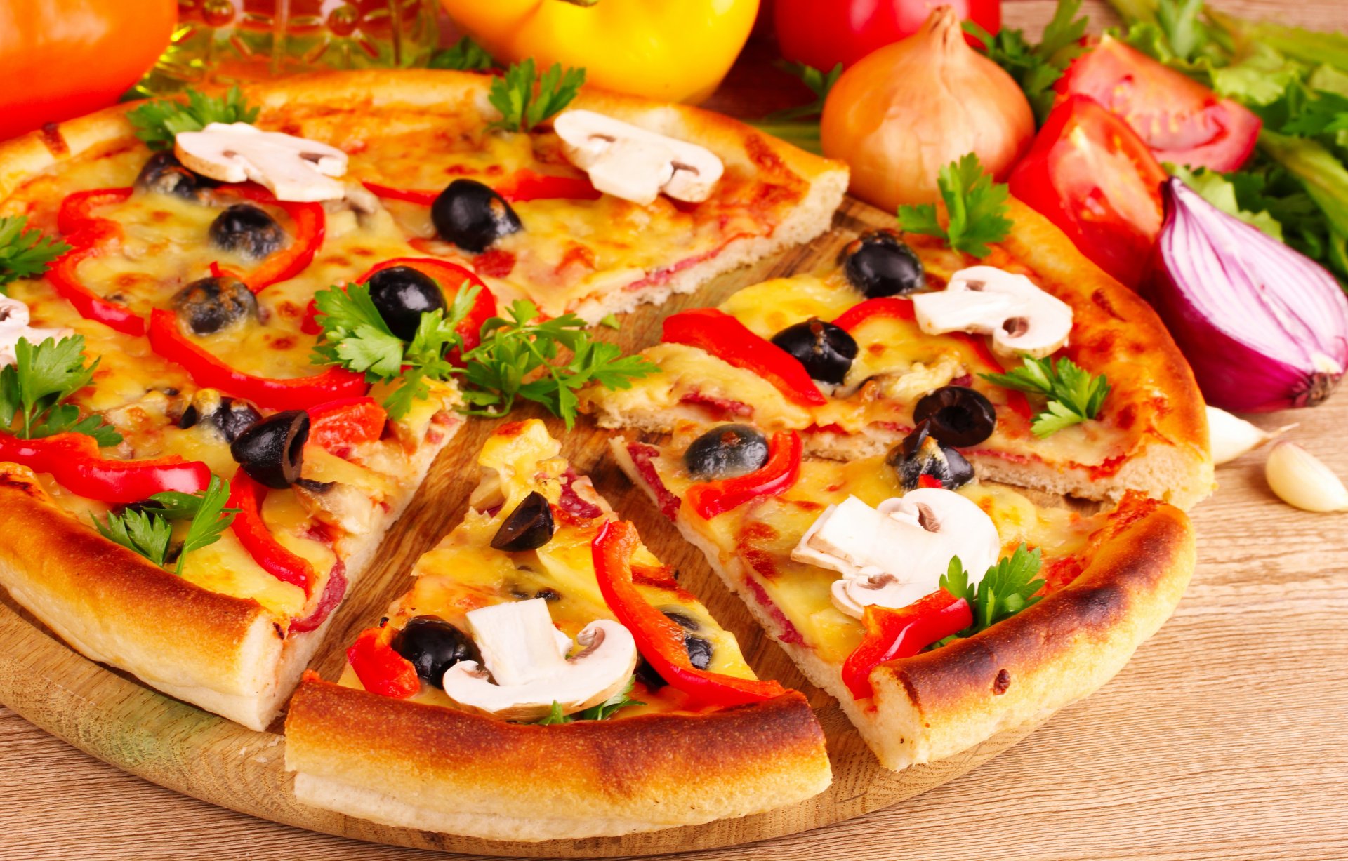 pizza ripieno verdure verdure