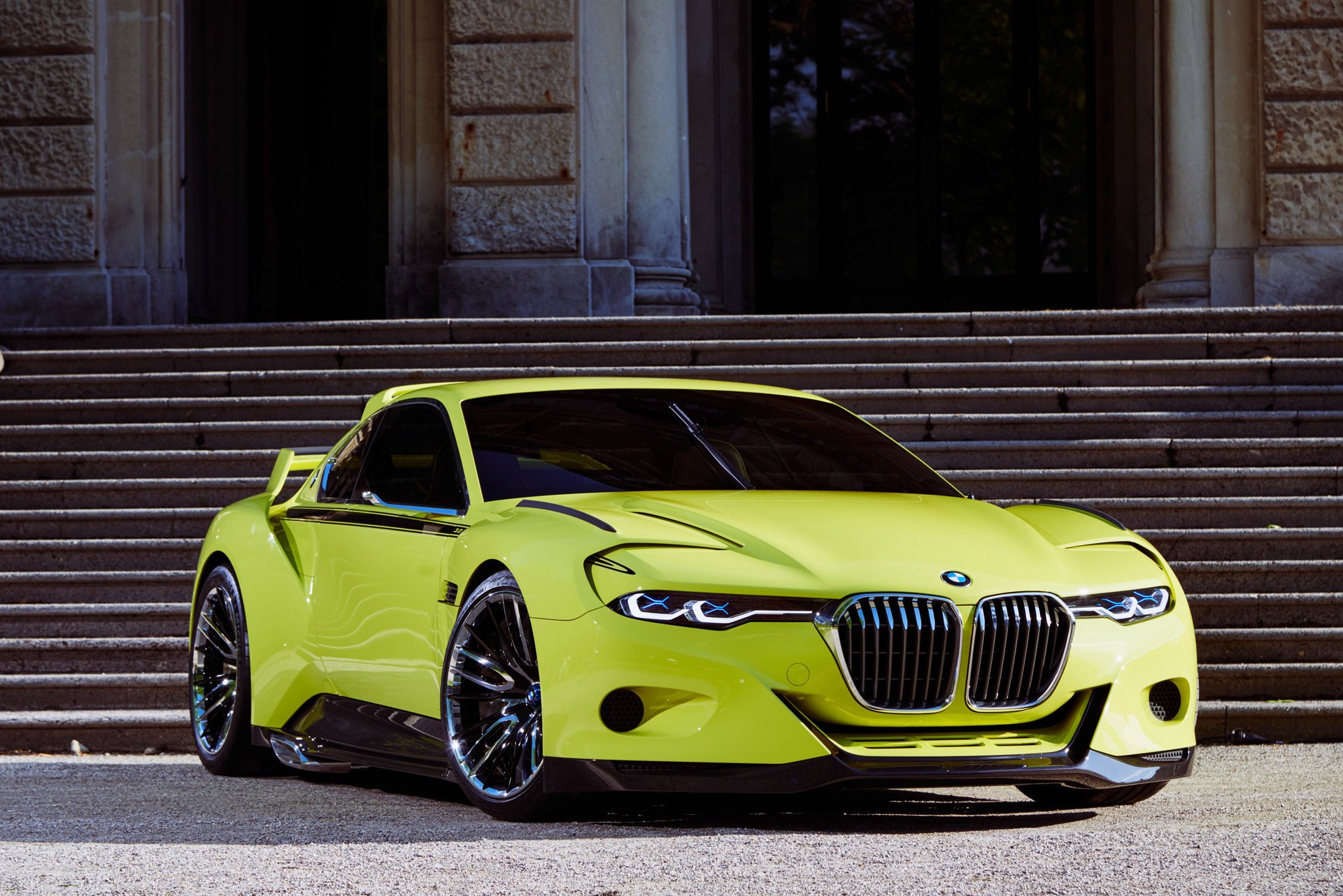 kein bmw supercar yellow