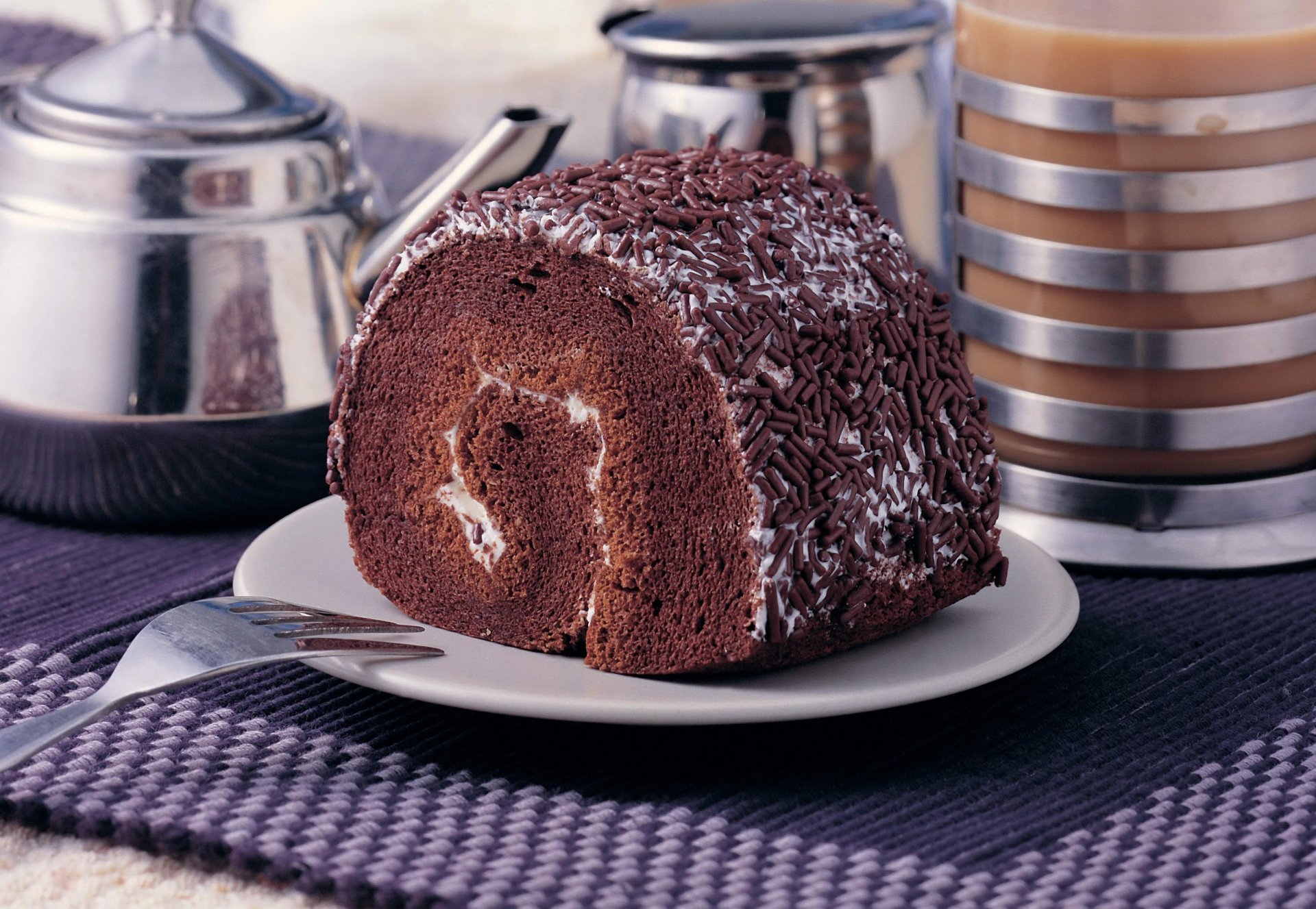 kuchen rolle keks creme streusel backen süß schokolade essen dessert