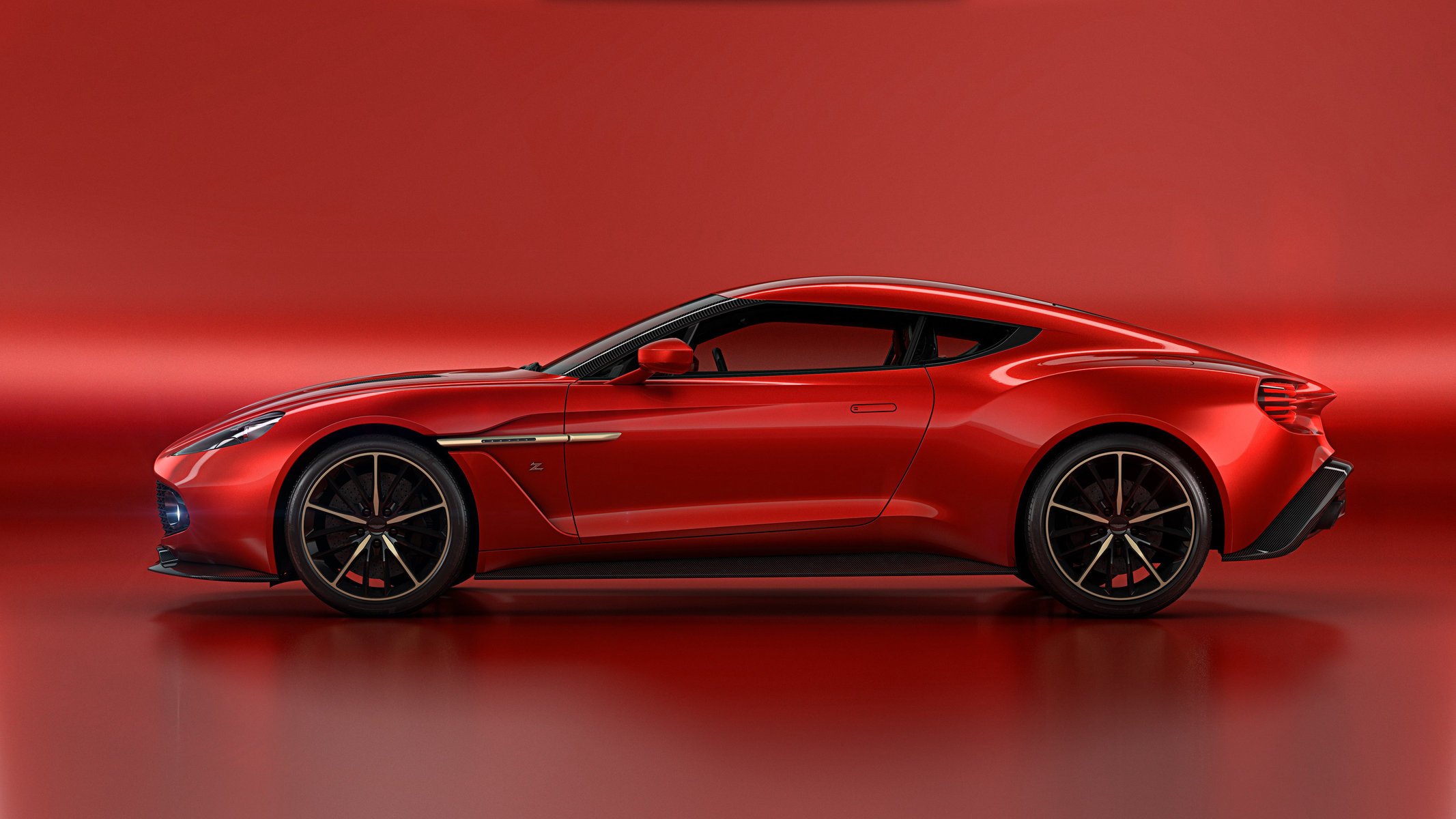 lisa kudrow aston martin zagato vanquish красный