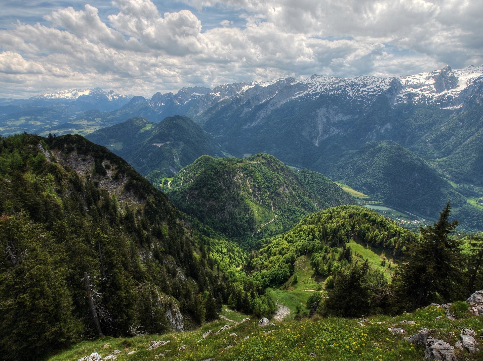 austria mountains nature