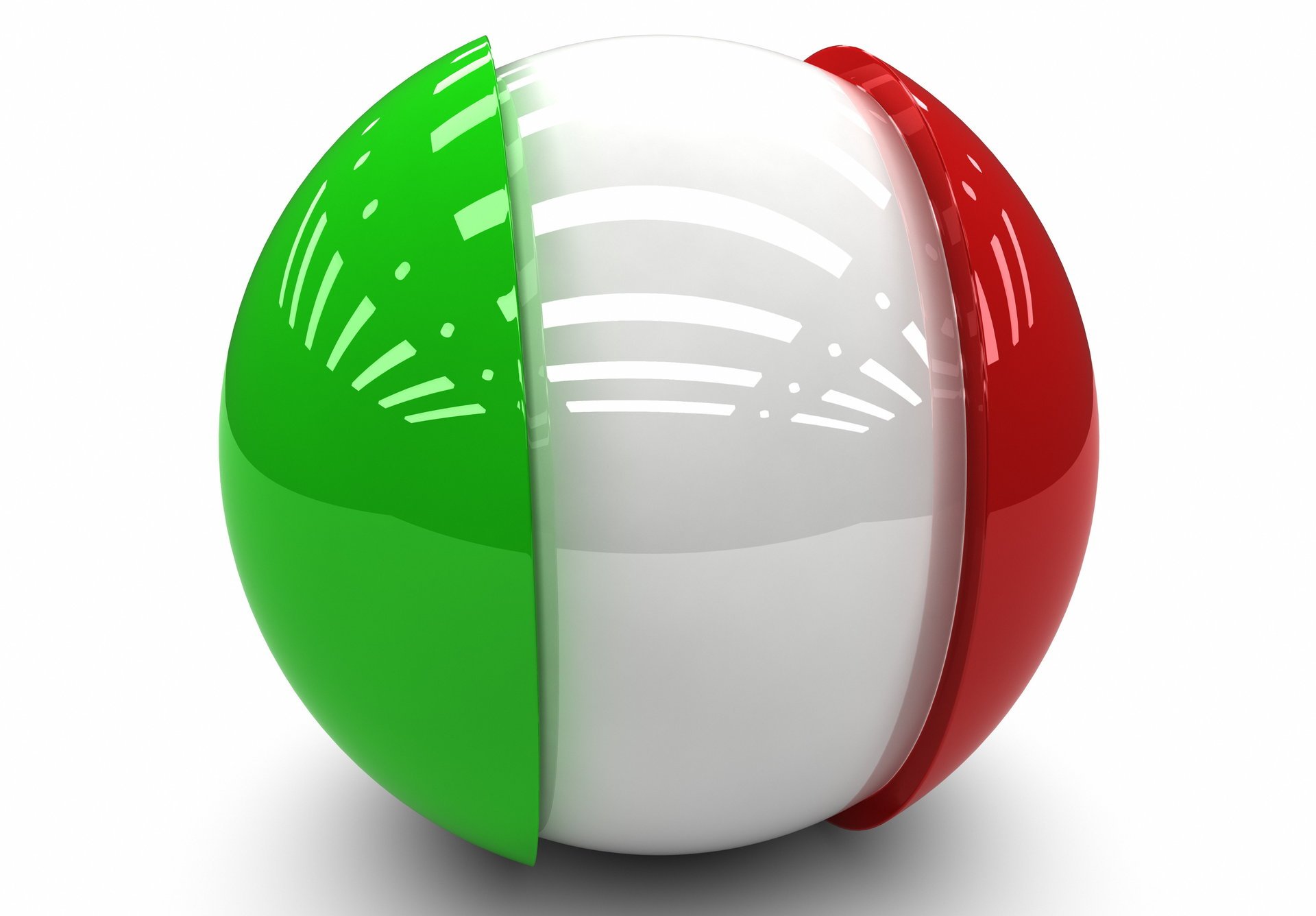 italia 3d bola