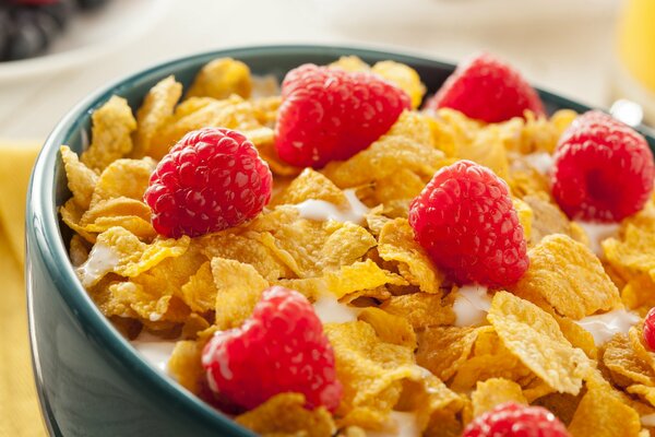 Cereales para el Desayuno bayas para el sabor