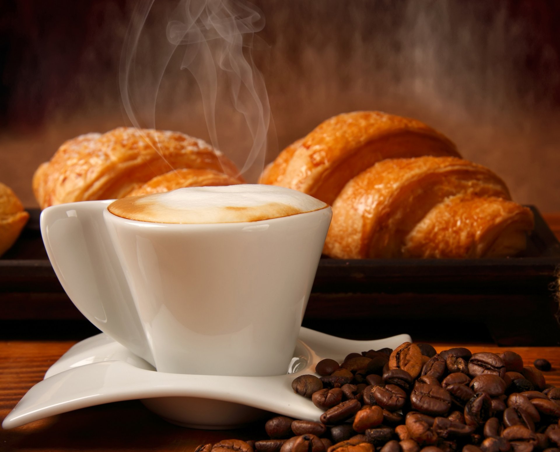 café croissants taza