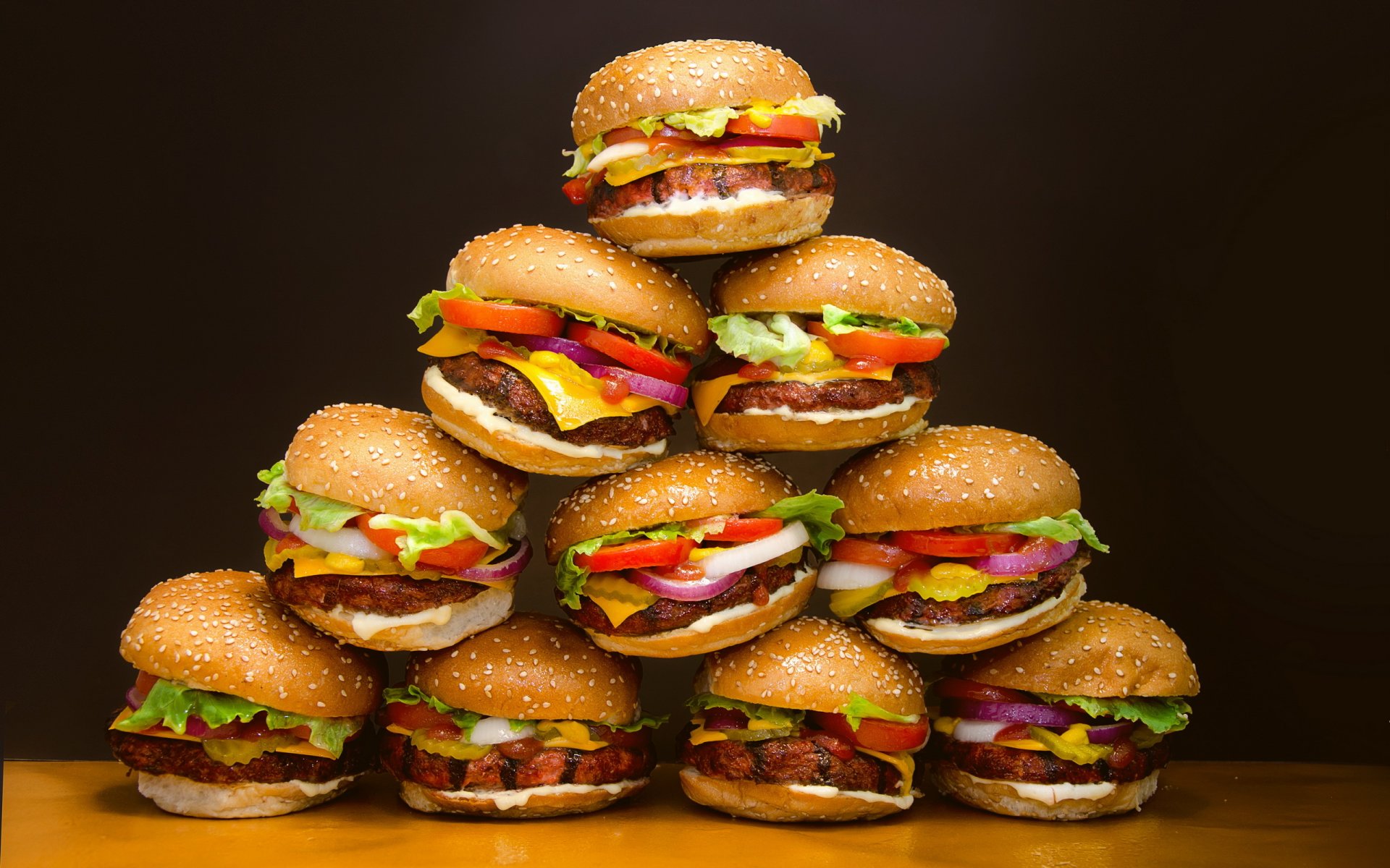 hamburguesas plásticas comida fondo