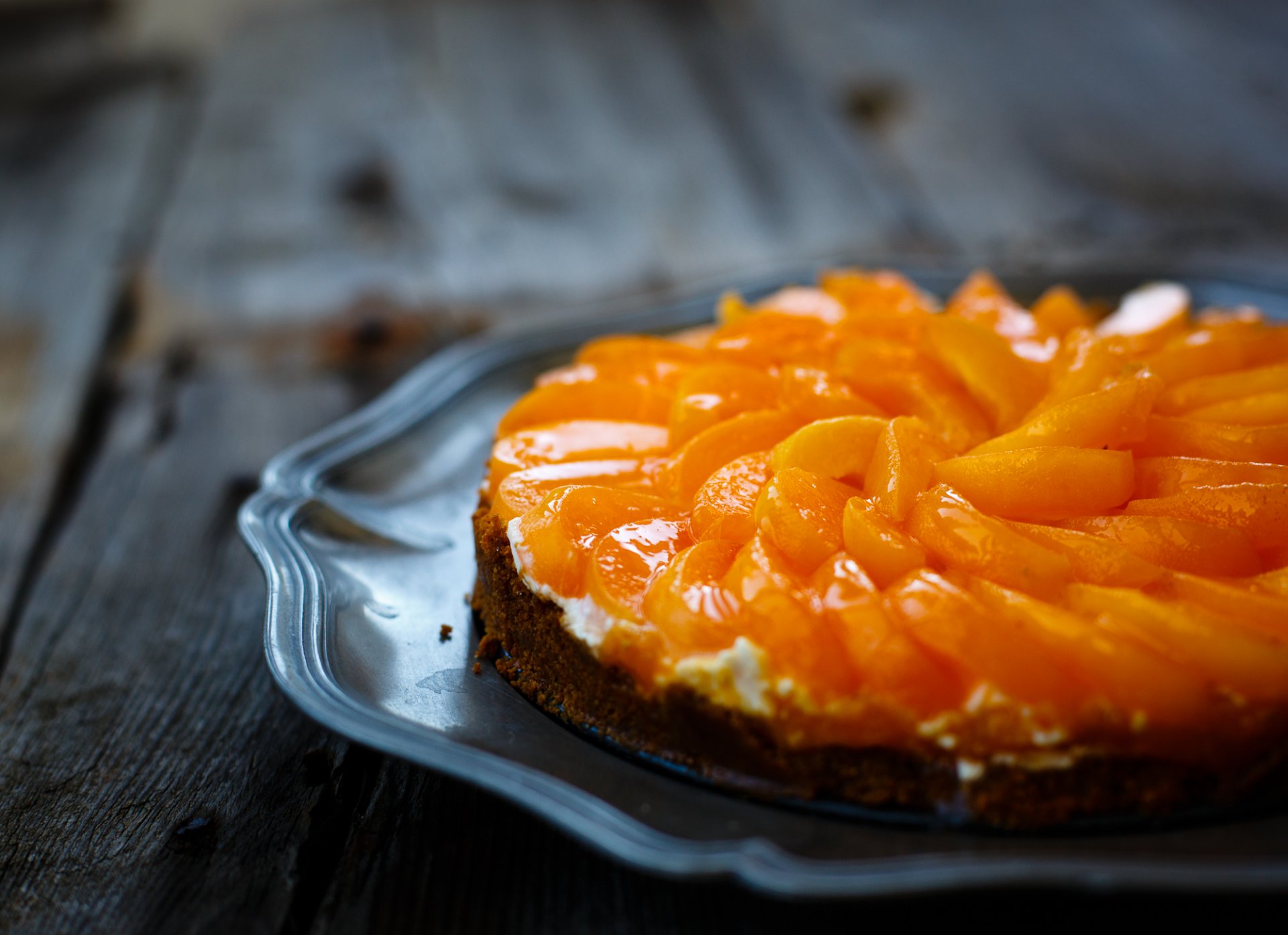 tarte plat abricots fruits doux dessert pâtisserie julia husainova