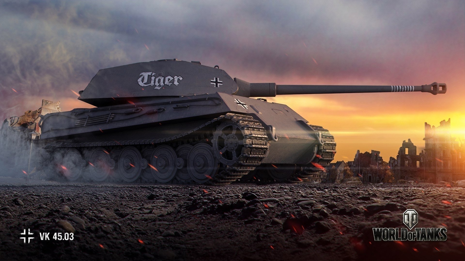 royal tiger tank the game