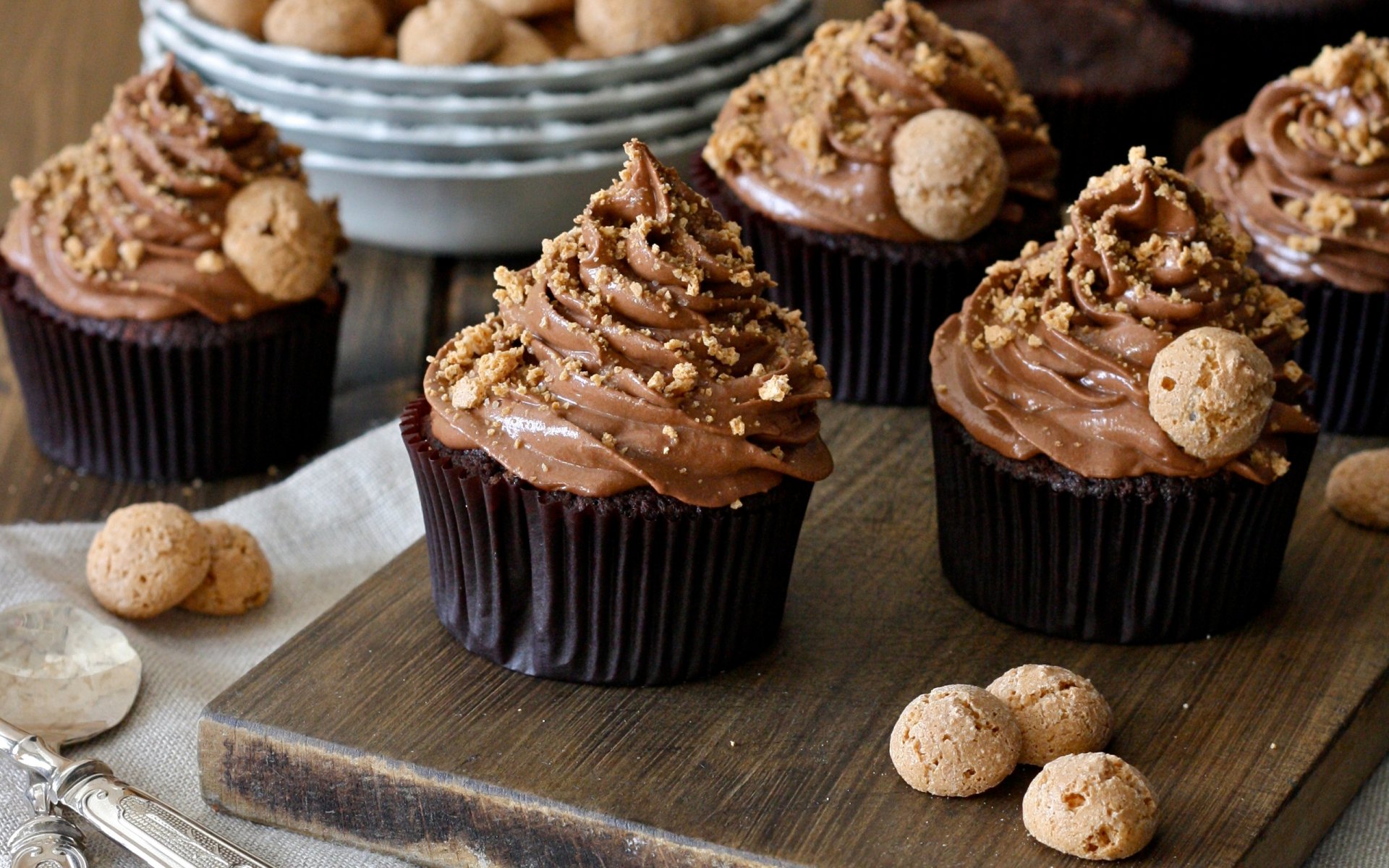 magdalenas chocolate crema galletas comida postre dulces dulce tablero