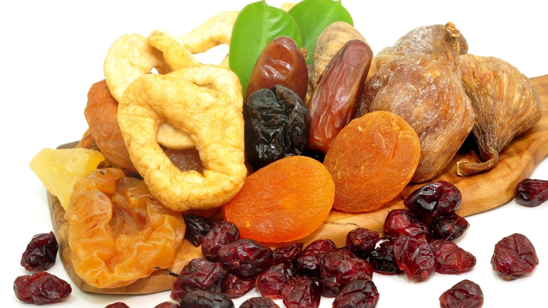 dried fruits prunes apricots nuts figs dates raisins useful food