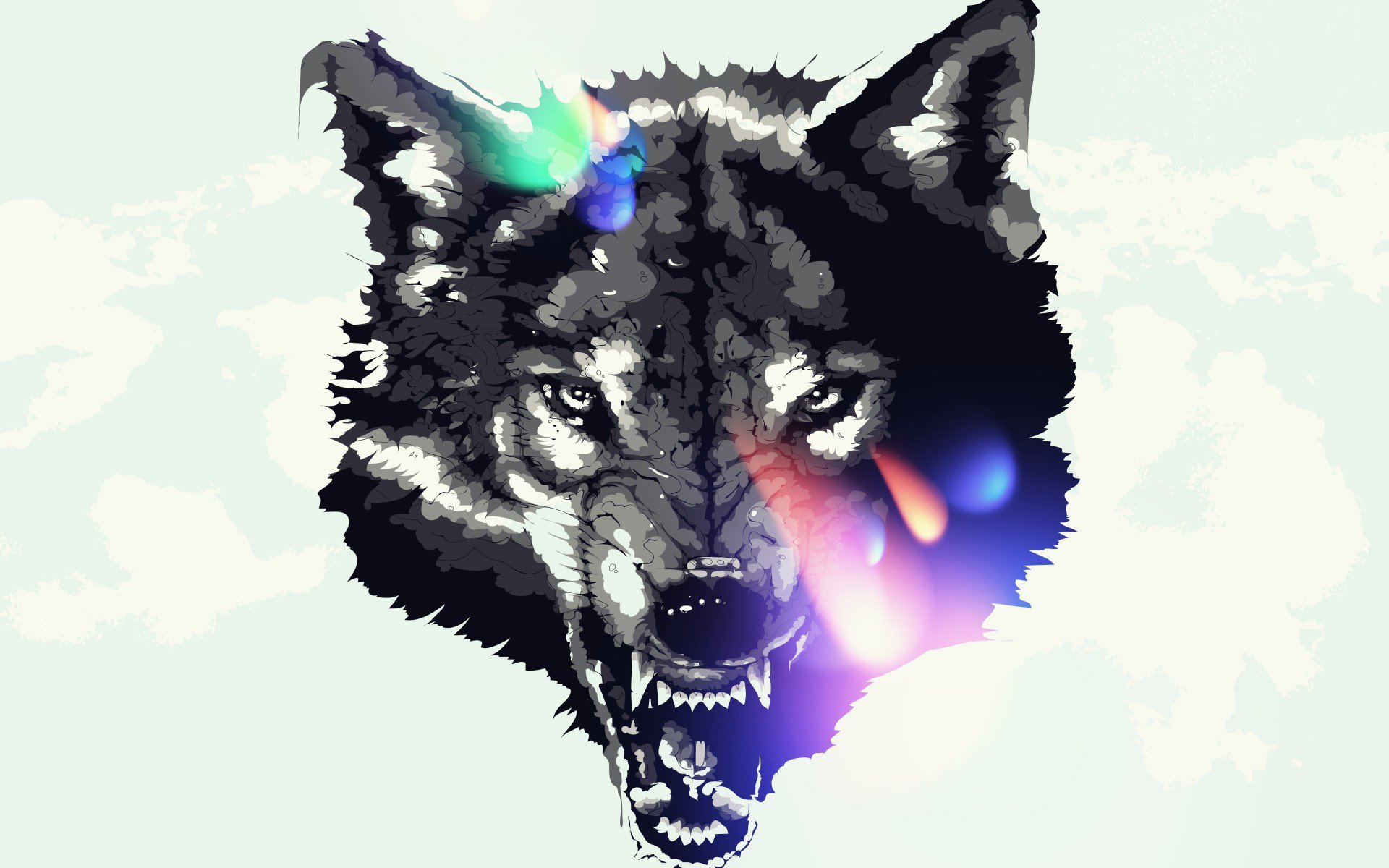 animals wolf art