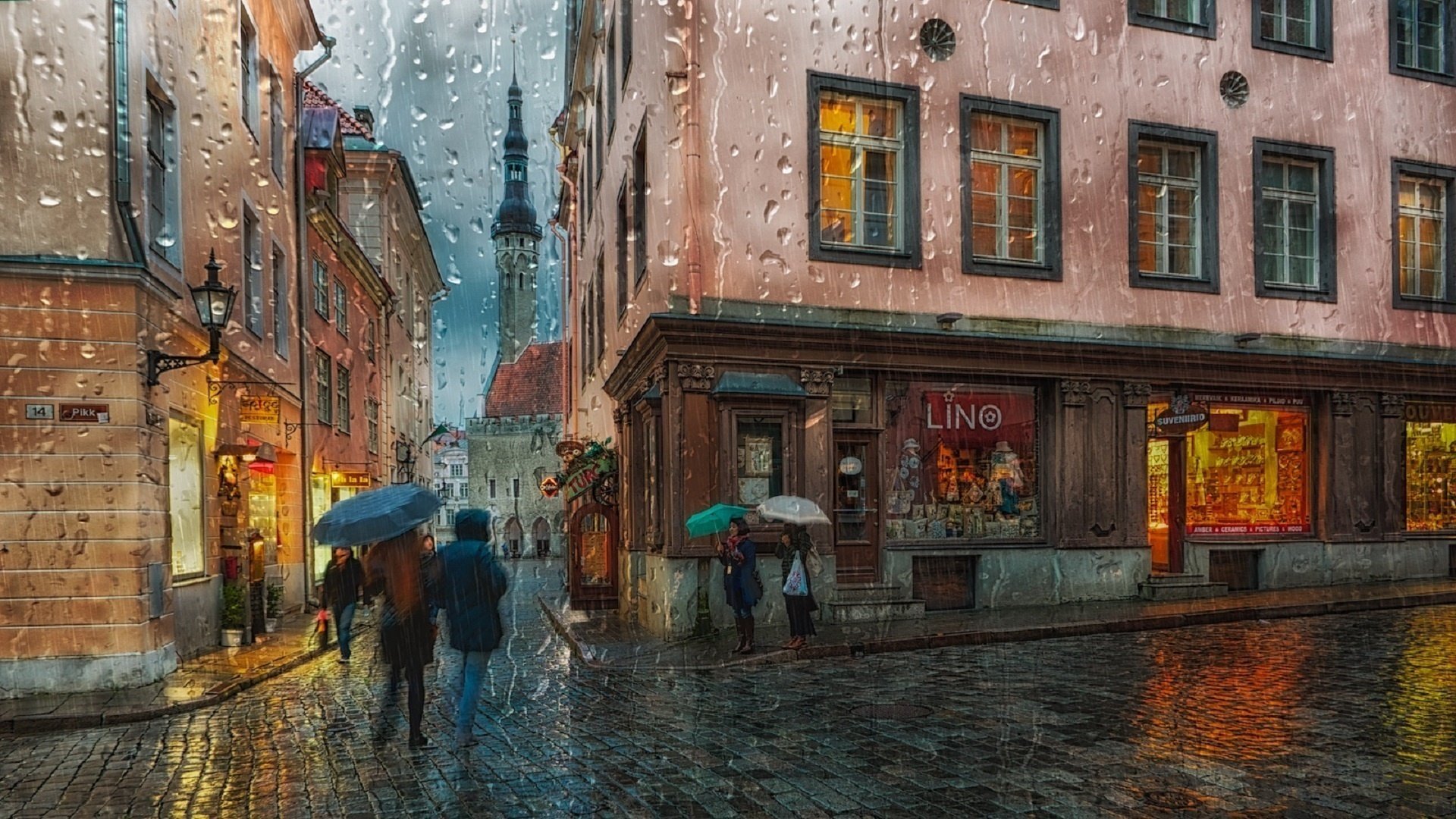 tallinn regnerischer abend eduard gorobets estland