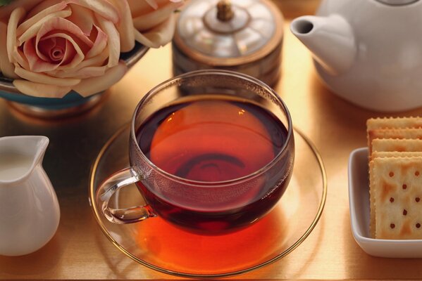 Tasse de boisson chaude et revigorante