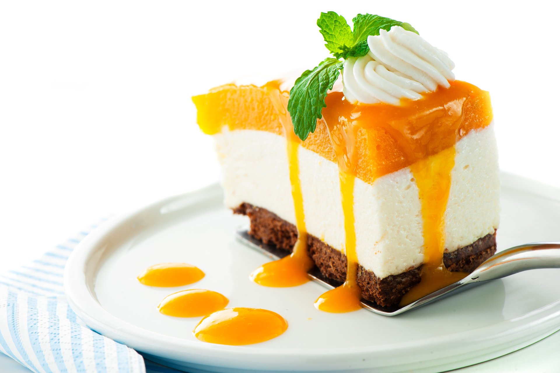 kuchen kuchen scheibe creme marmelade dessert süßigkeiten