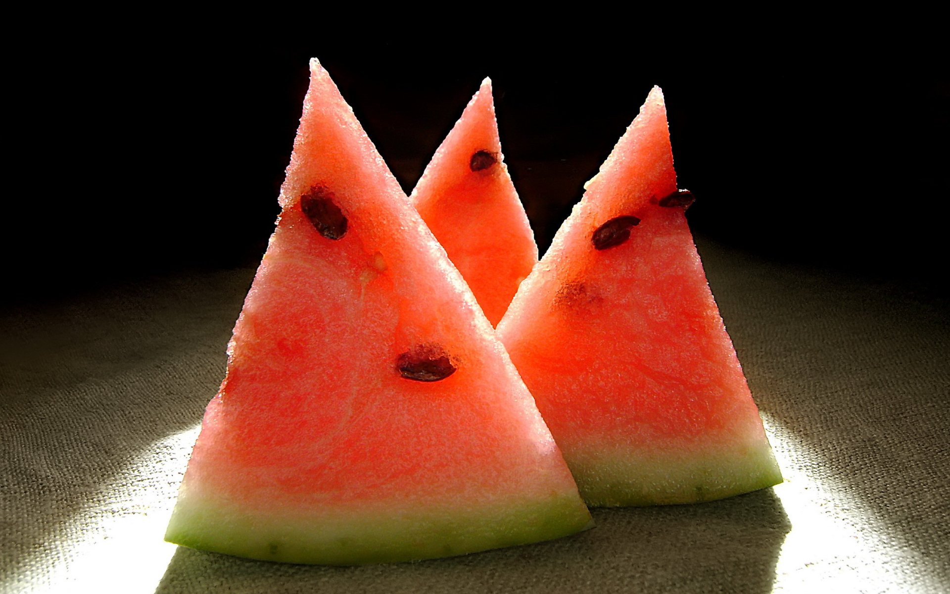 wassermelone essen form