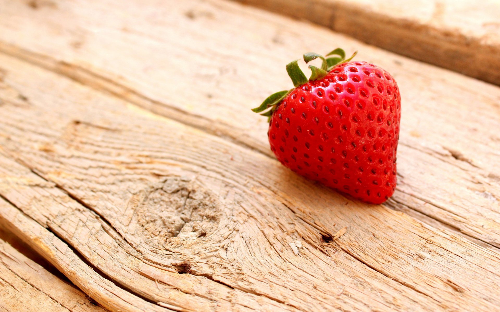 berry strawberry close up tree board wood