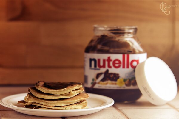 Frittelle alla crema di nutella